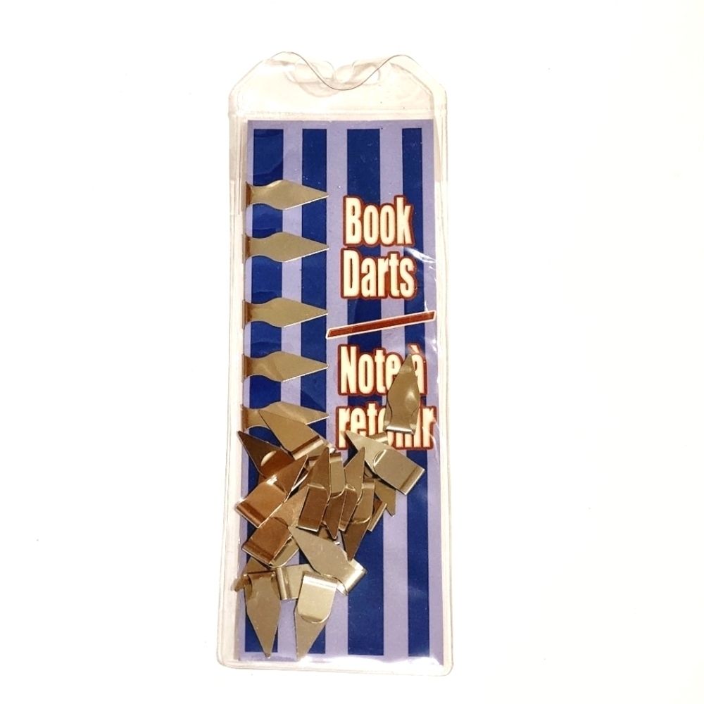 *4 for $20* Metal Book Darts - Page Markers - Bookmarks Note Journaling